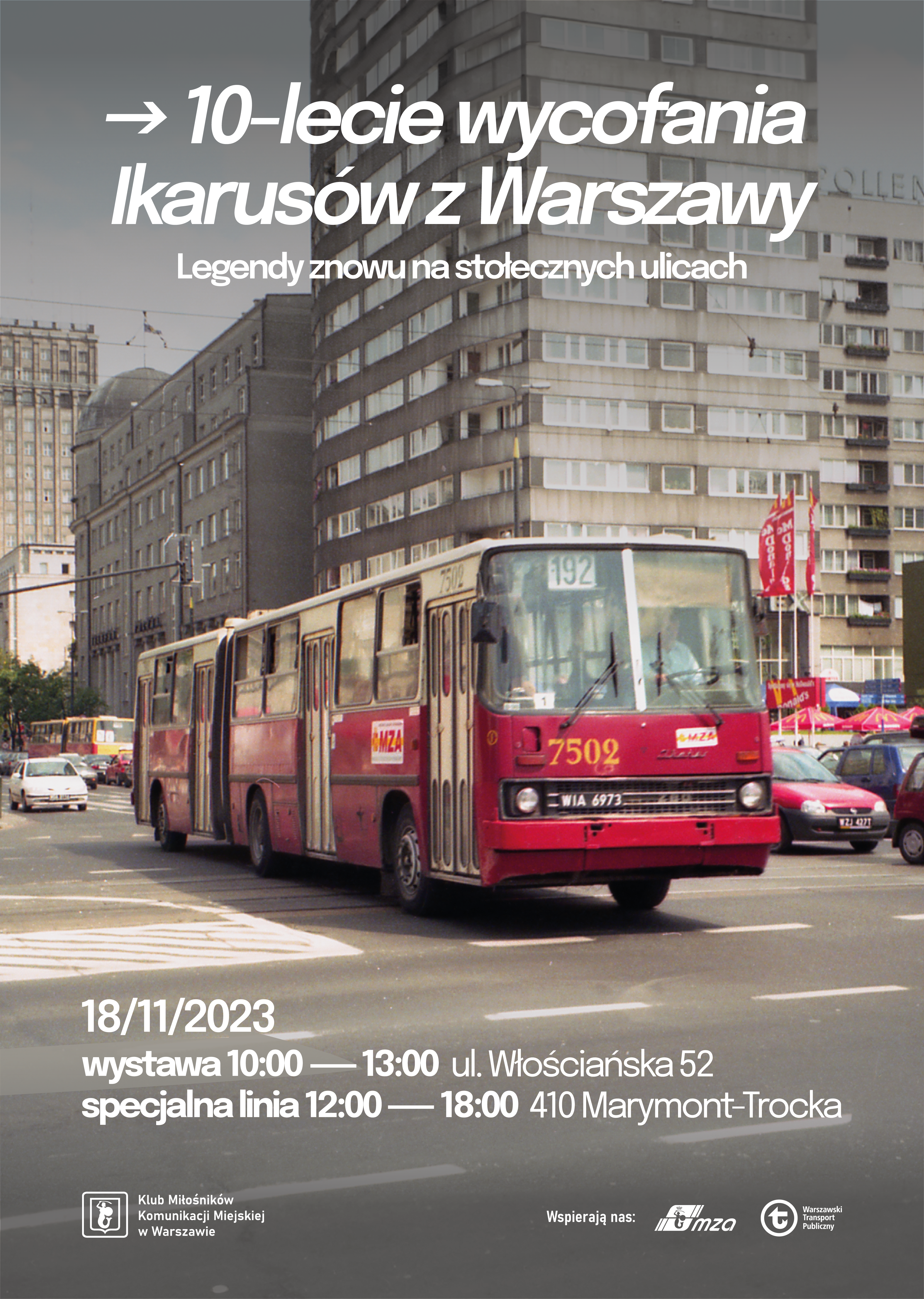 10lecie wycofania ikarusow plakat